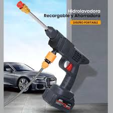 Pistola hidrolavadora 2 baterias